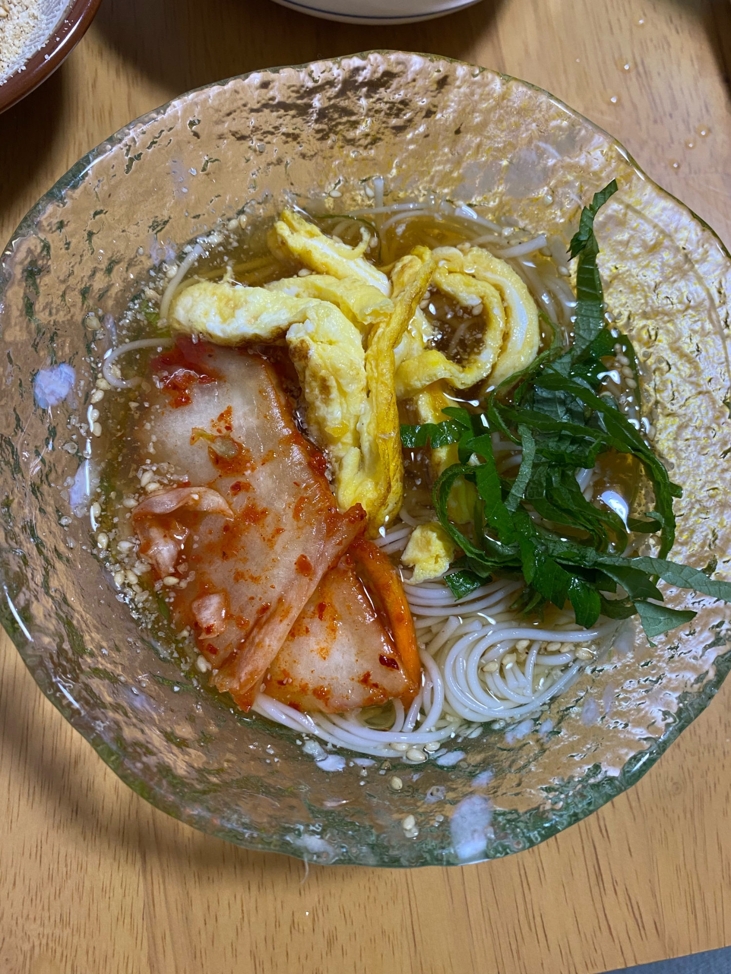 ピリ辛そうめん