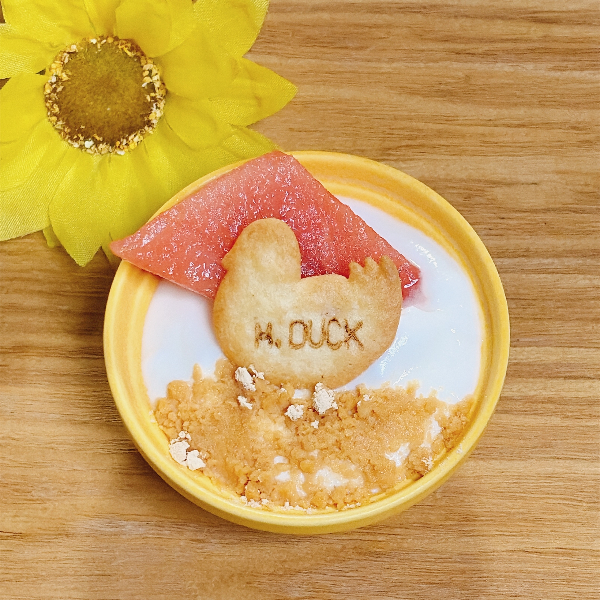 すいかきなこヨーグルト ♡