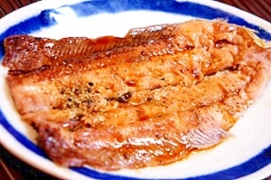 フライパンで簡単、秋刀魚の蒲焼