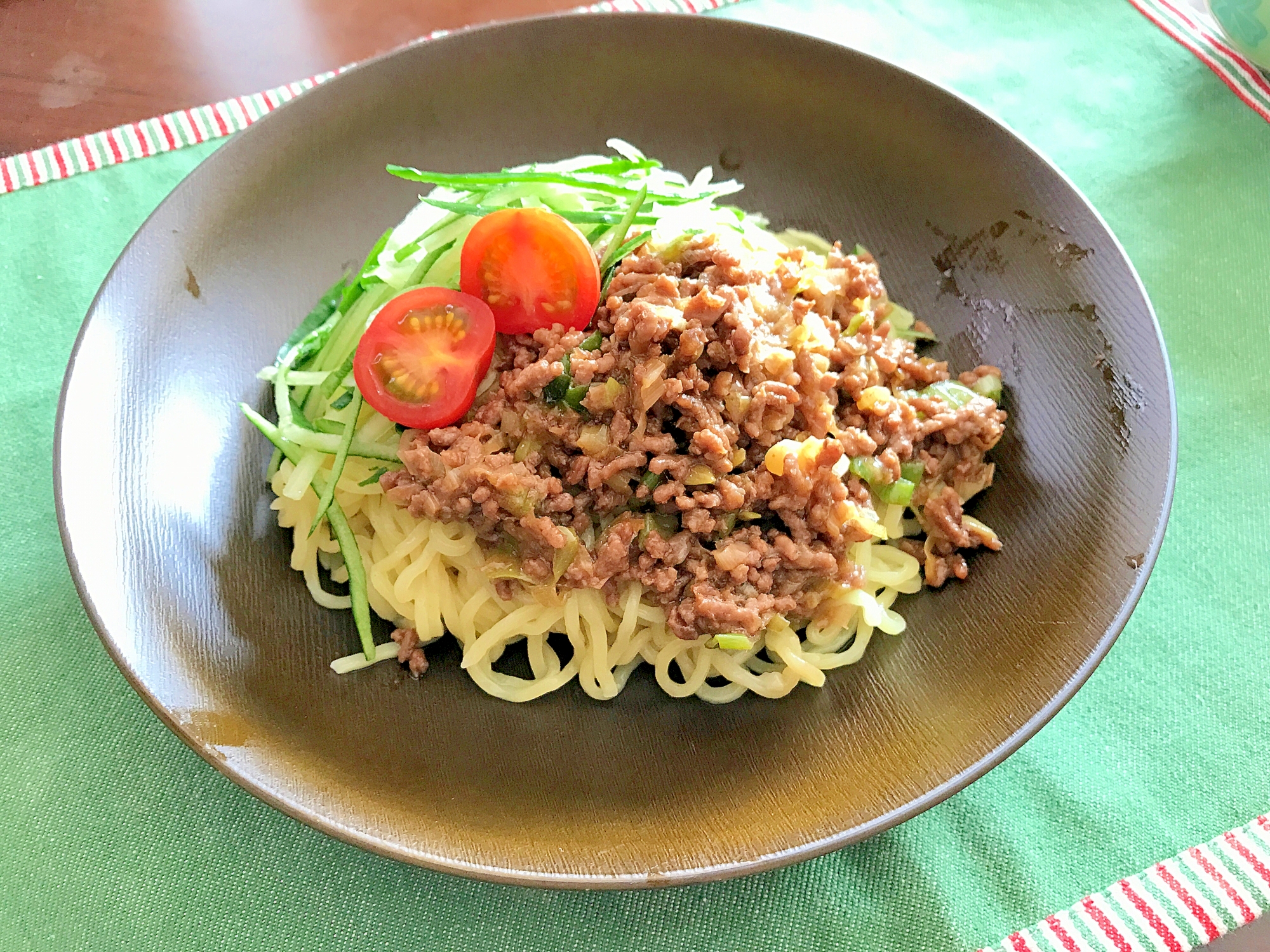 辛くないよ☆じゃーじゃー麺☆子供味(๑˃̵ᴗ˂̵)