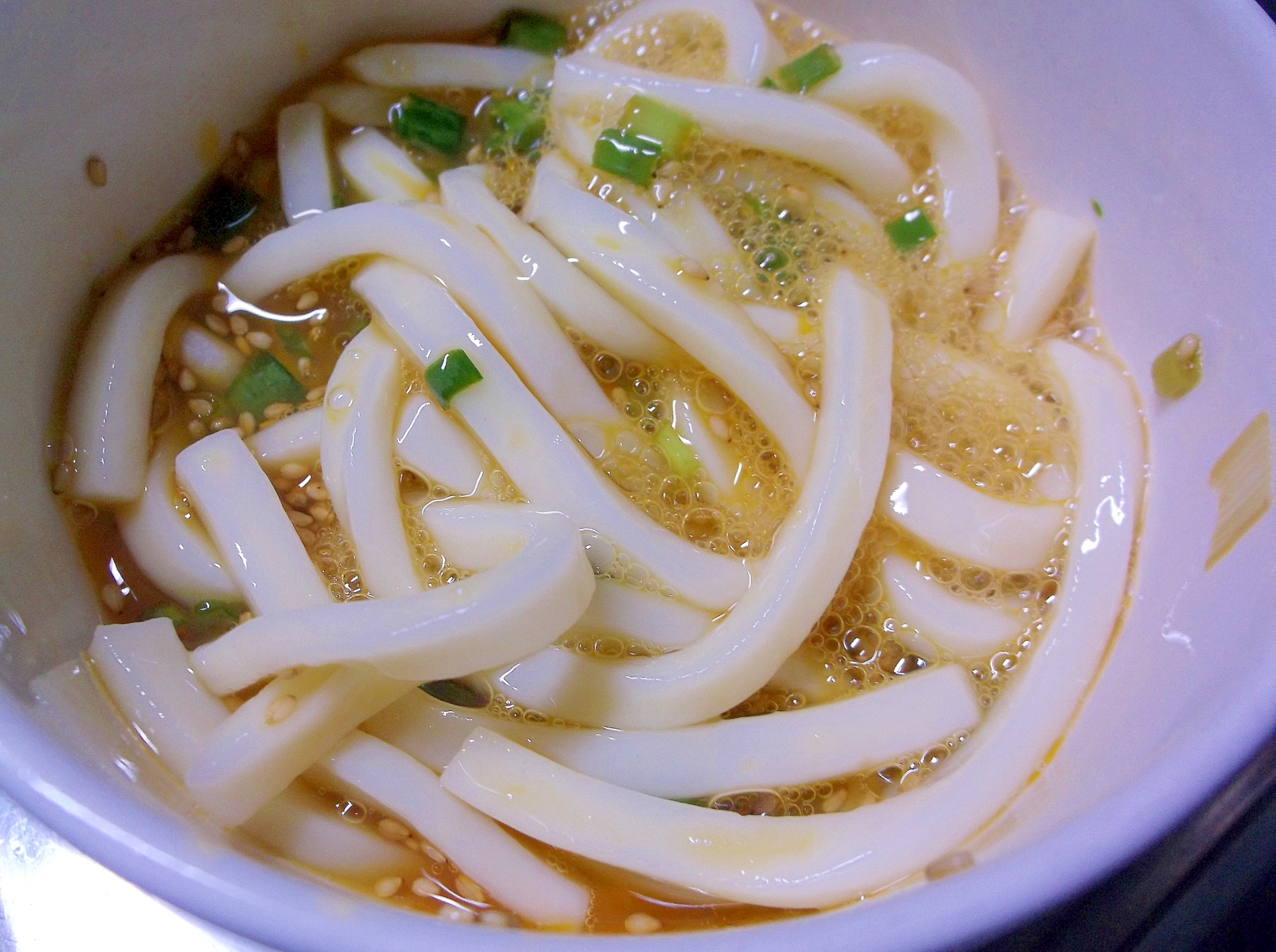 甘辛釜揚げうどん☆