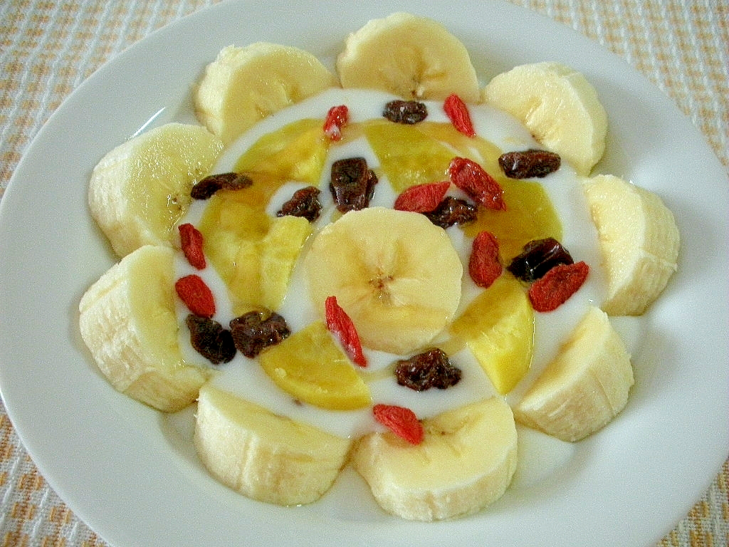 ☆バナナとサツマイモのヨーグルト☆