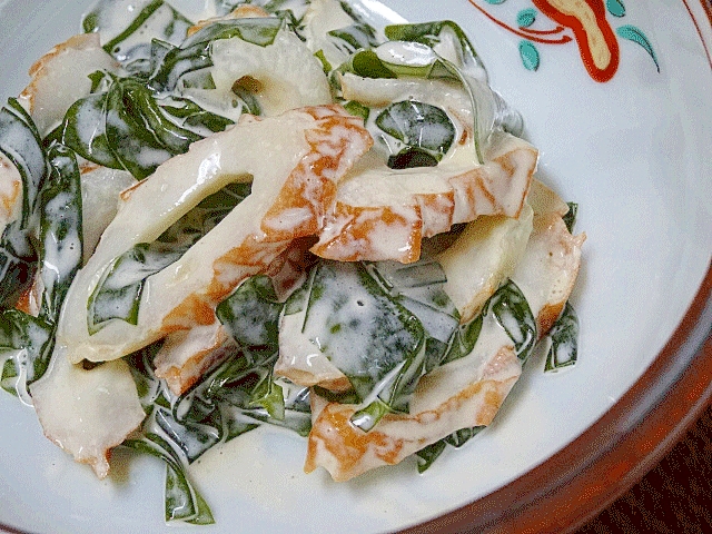 絶妙な旨さ♪ 「わかめのわさびマヨ和え」