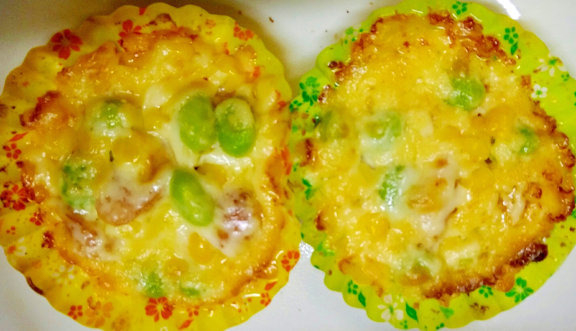 お弁当に ウインナーと枝豆とコーンのチーズ焼き レシピ 作り方 By Tsnn 楽天レシピ