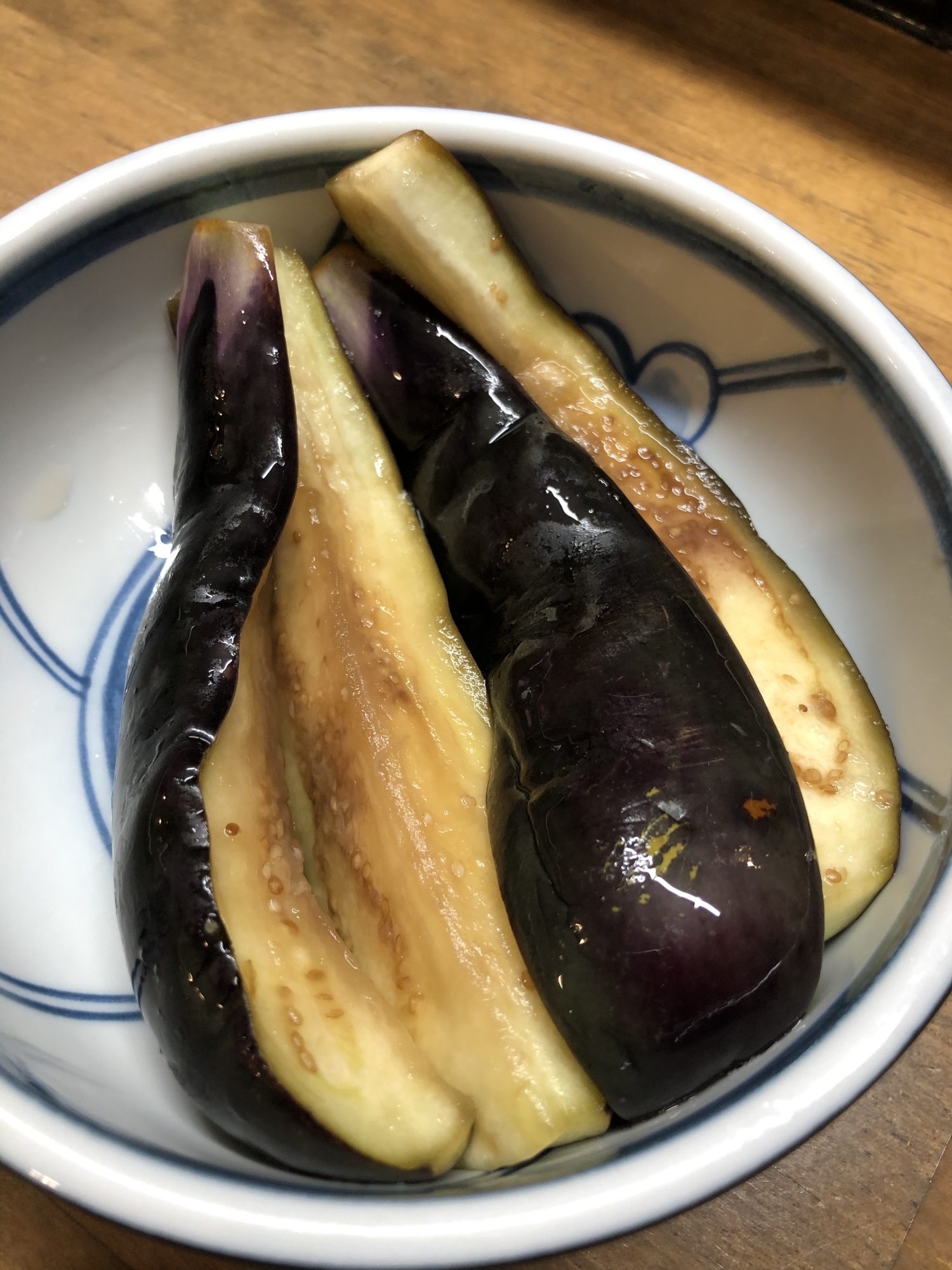 簡単なすの塩漬け