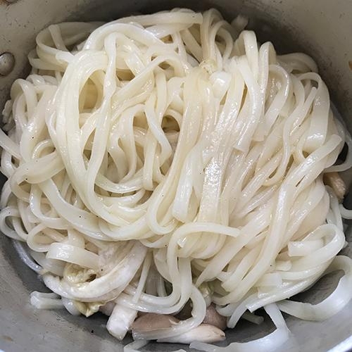 汁なし柚子胡椒うどん