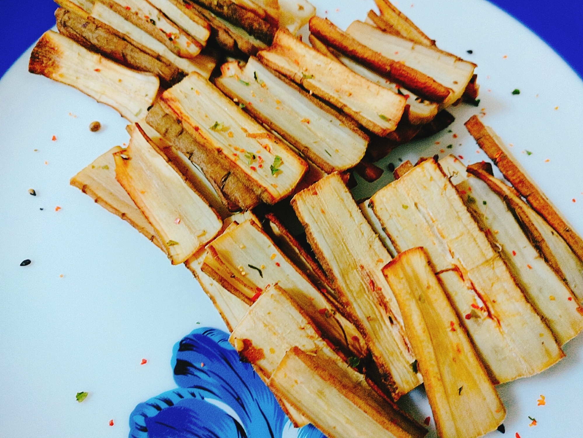 簡単で美味しい〜材料三つのグリルごぼう