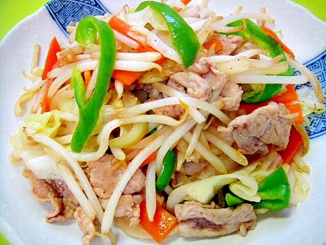 和風だしで☆シャキシャキ野菜炒め レシピ・作り方 By Mint74｜楽天レシピ