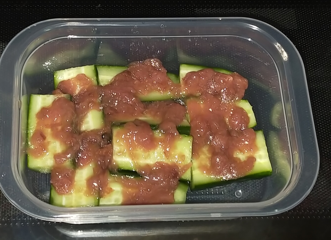 超簡単_梅きゅうり