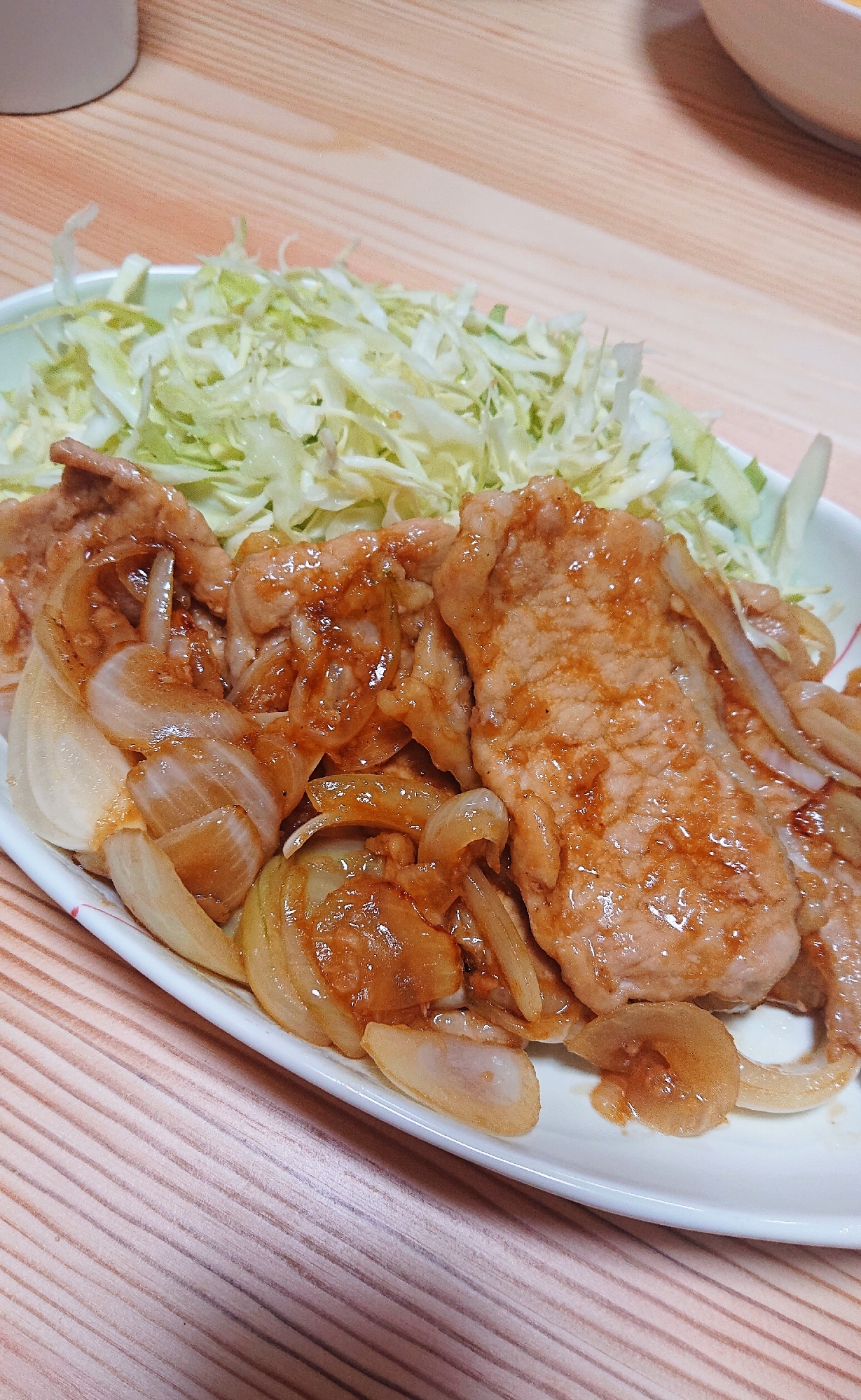 漬けおきなし！柔らかすぎる豚肉のしょうが焼き