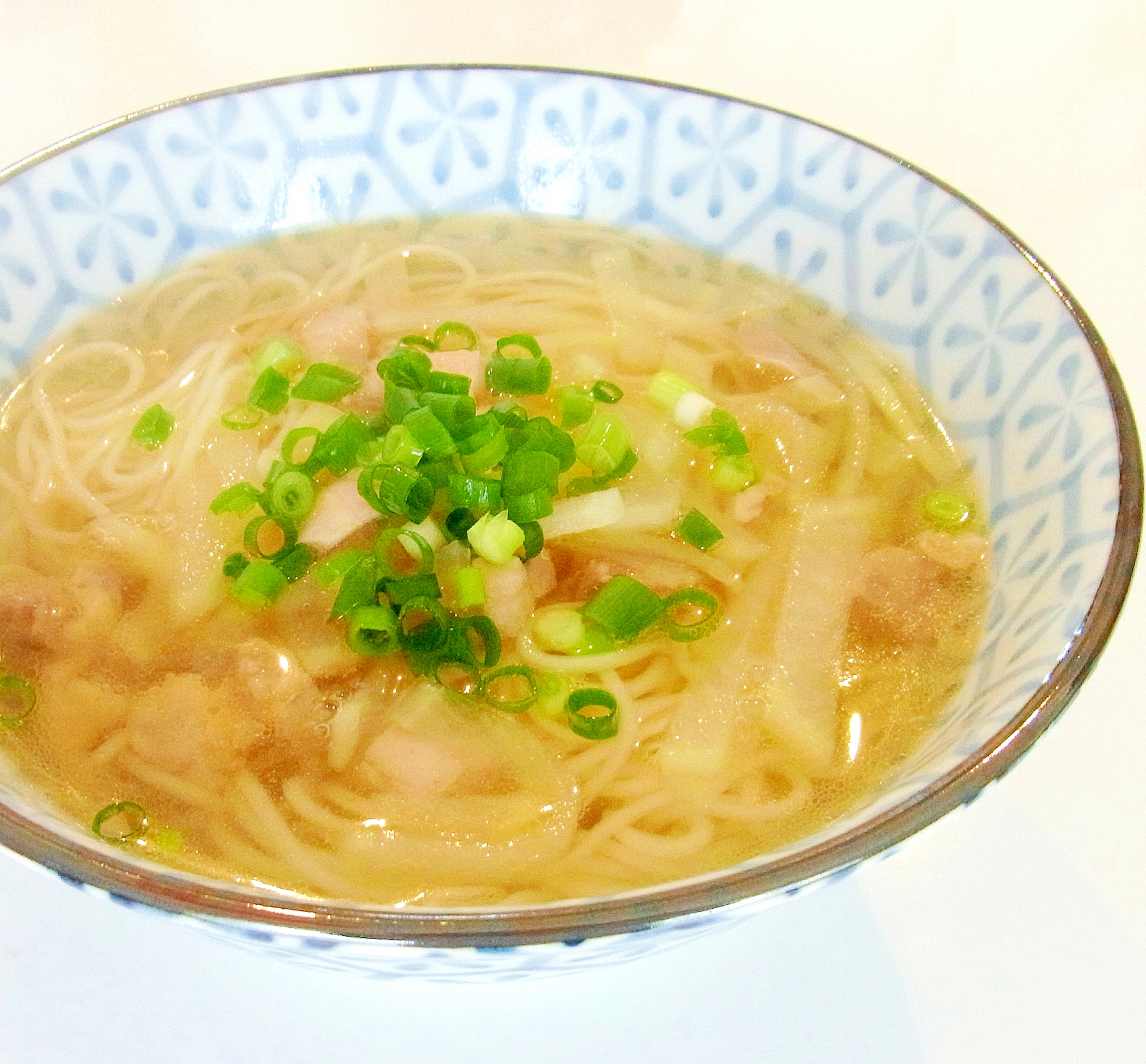 中華風✿鶏と大根のにゅうめん