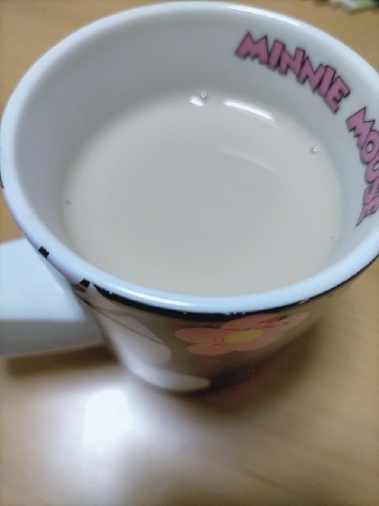 初めて麦茶に牛乳入れました！美味しかったです～♪