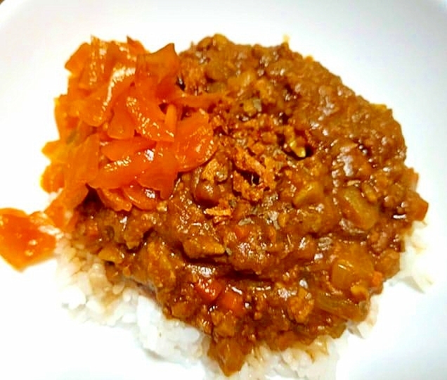 手軽で美味しい☆キーマカレー