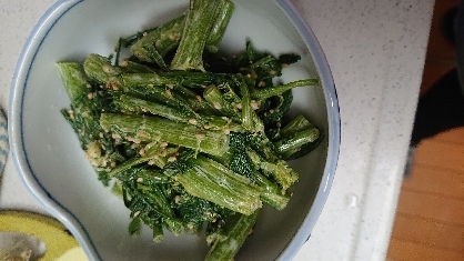 春菊の胡麻マヨネーズ