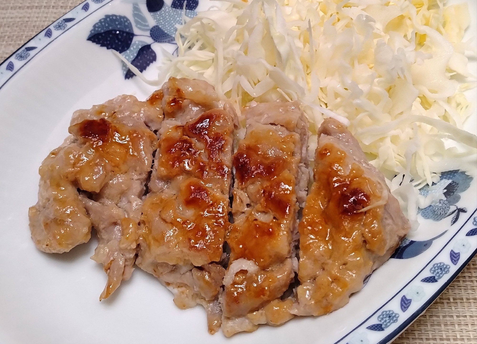 こま切れ肉の味噌味トンテキ!!