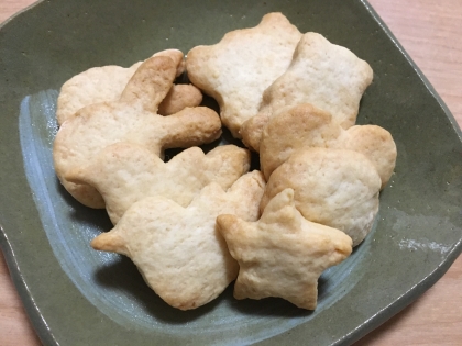 簡単☆卵なし☆子供と一緒に作るクッキー♪