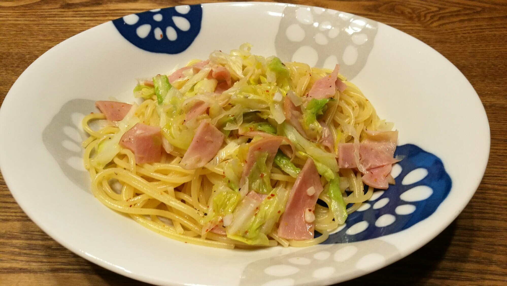 小腹を満たす、とにかく手抜きのネギのペペロンチーノ レシピ・作り方