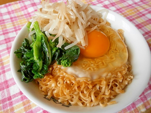 ナムルで☆チキンラーメン☆