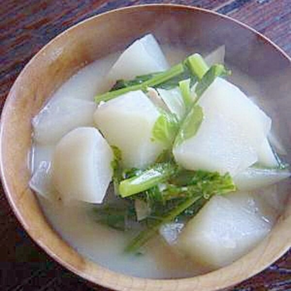 かぶがたっぷり ミルクスープ レシピ 作り方 By Yu Momo 楽天レシピ かぶがたっぷり ミルクスープ レシピ 作り方 By Yu Momo 楽天レシピ