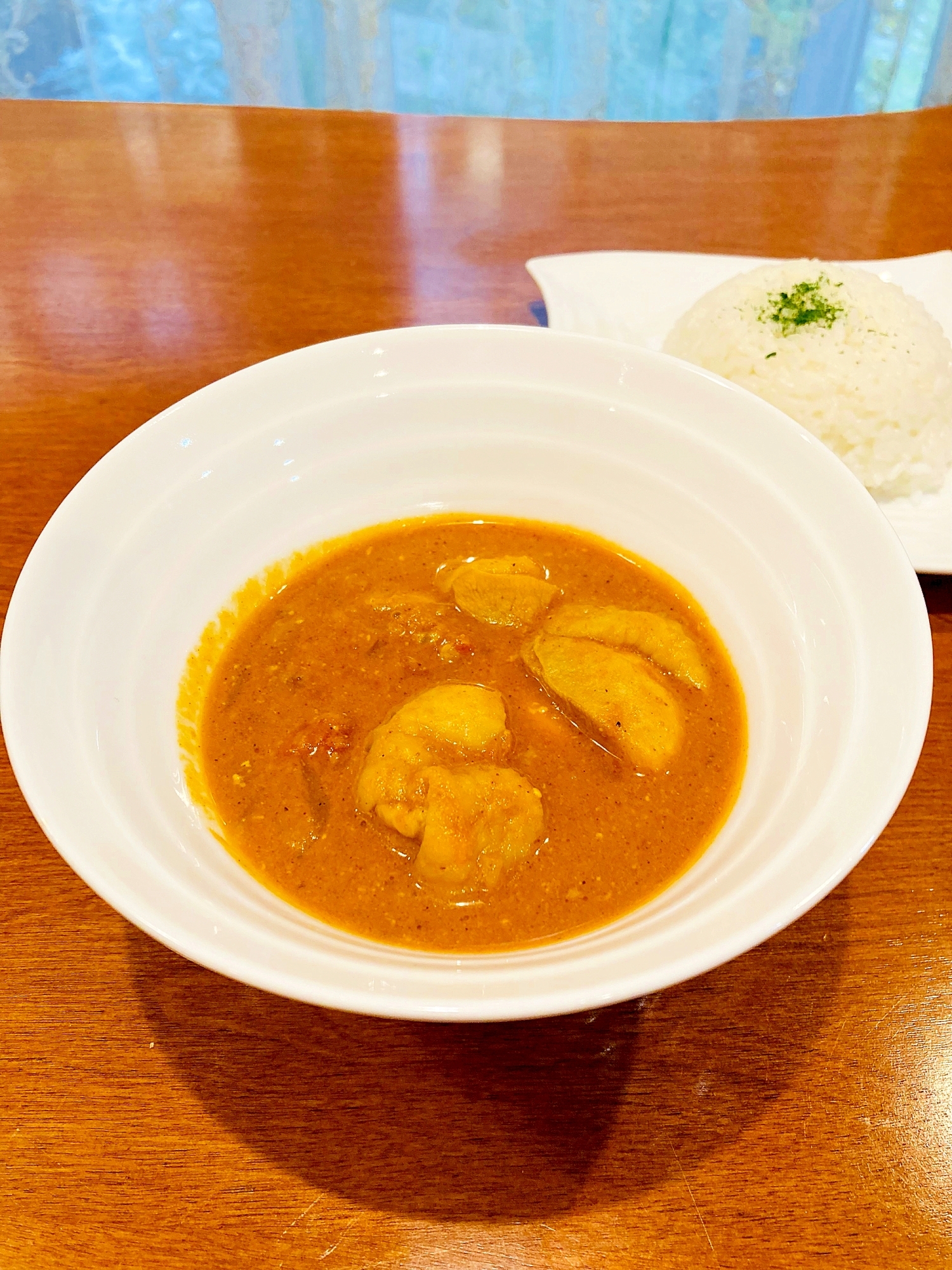 ♦️インド風☆トマトチキンカレー