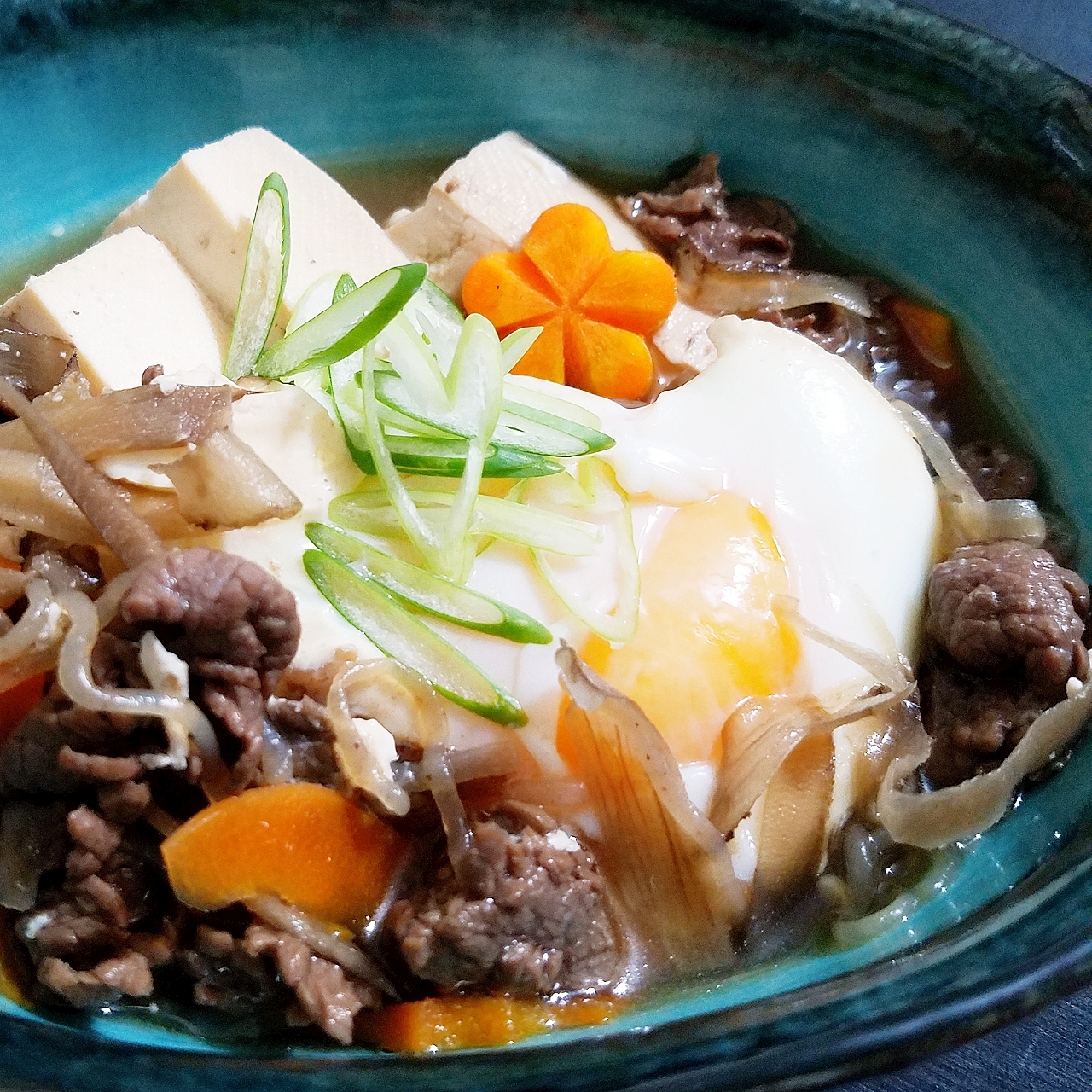 牛肉しぐれ煮リメイク!牛すき鍋