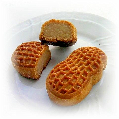 かんすい入り生地de花生(ピーナッツ)月餅