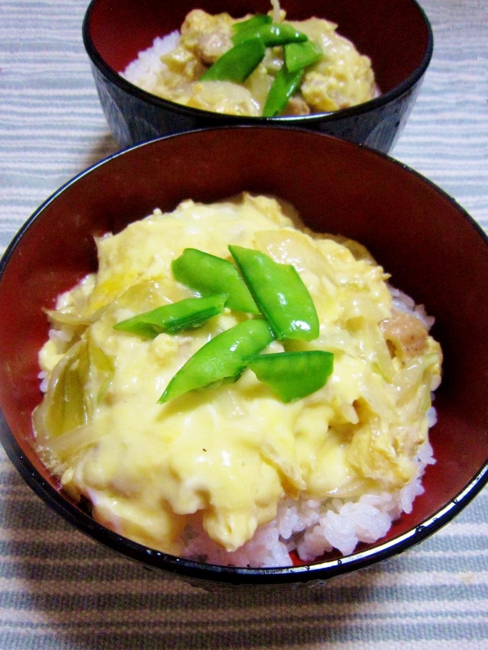 とろ～りチーズｄｅこくうま～親子丼！