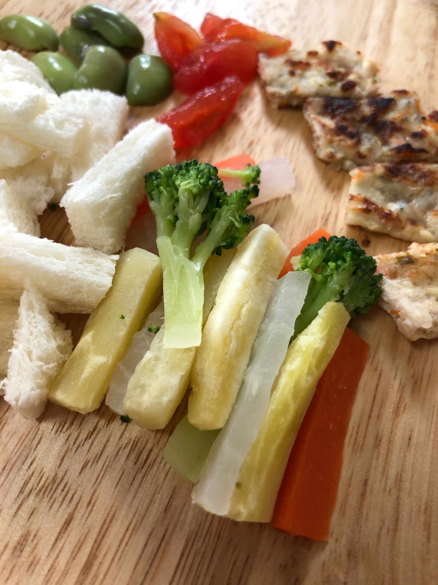 つかみ食べ用 野菜スティックミックス 離乳食後期 レシピ 作り方 By ロカボ こどもごはん さっちょ 楽天レシピ つかみ食べ用 野菜スティックミックス 離乳食後期 レシピ 作り方 By ロカボ こどもごはん さっちょ 楽天レシピ