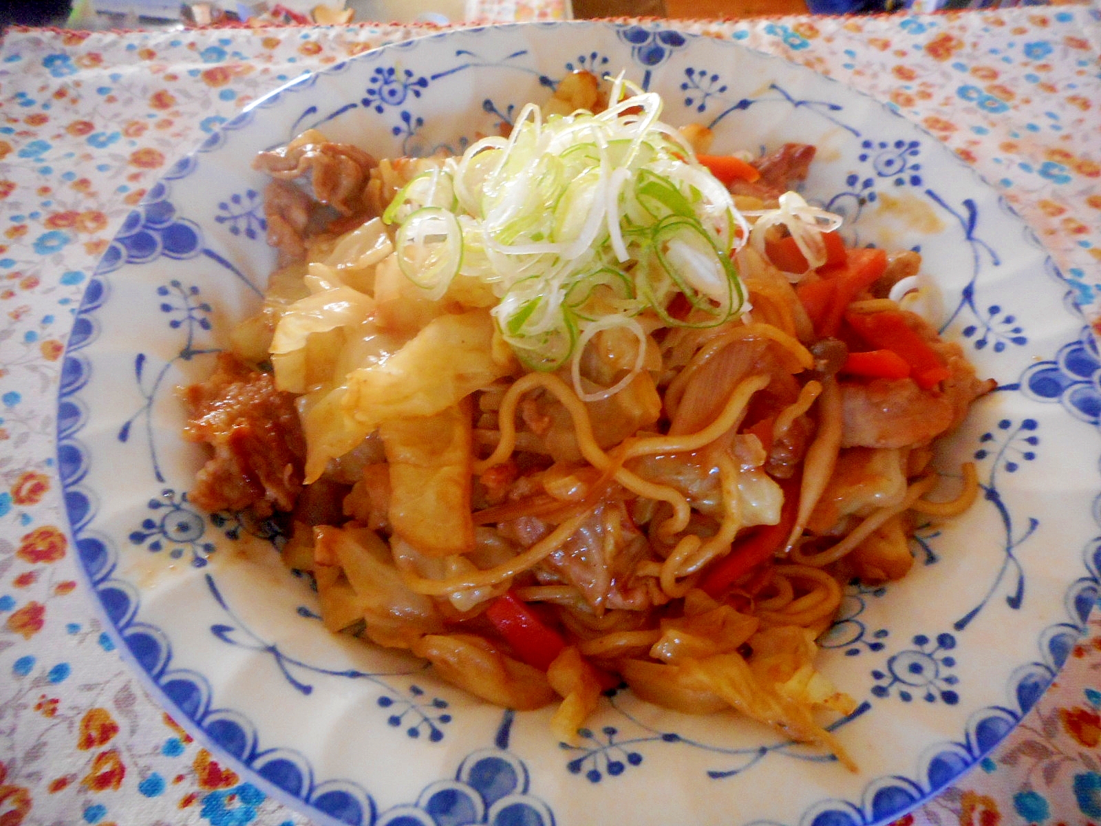 ココナッツオイルカレー焼きそば