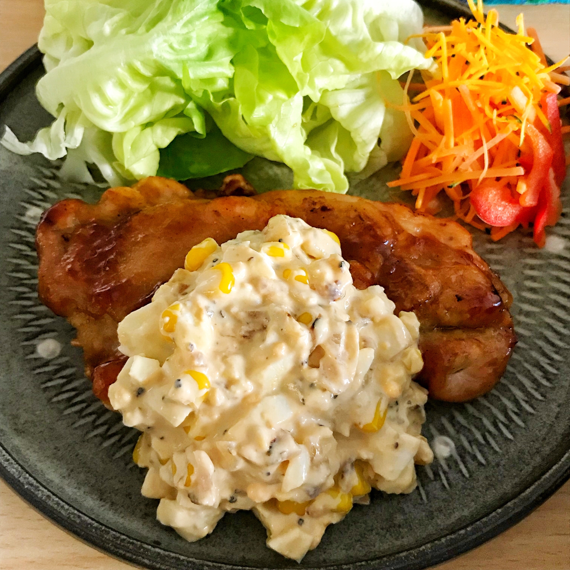 揚げないチキン南蛮*とうもろこし入りタルタルソース