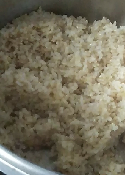 圧力鍋で簡単★コツのいらない玄米の炊き方
