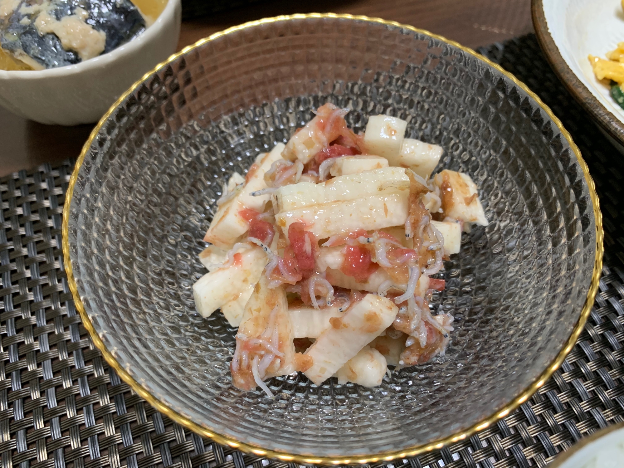 山芋と梅肉和え☆