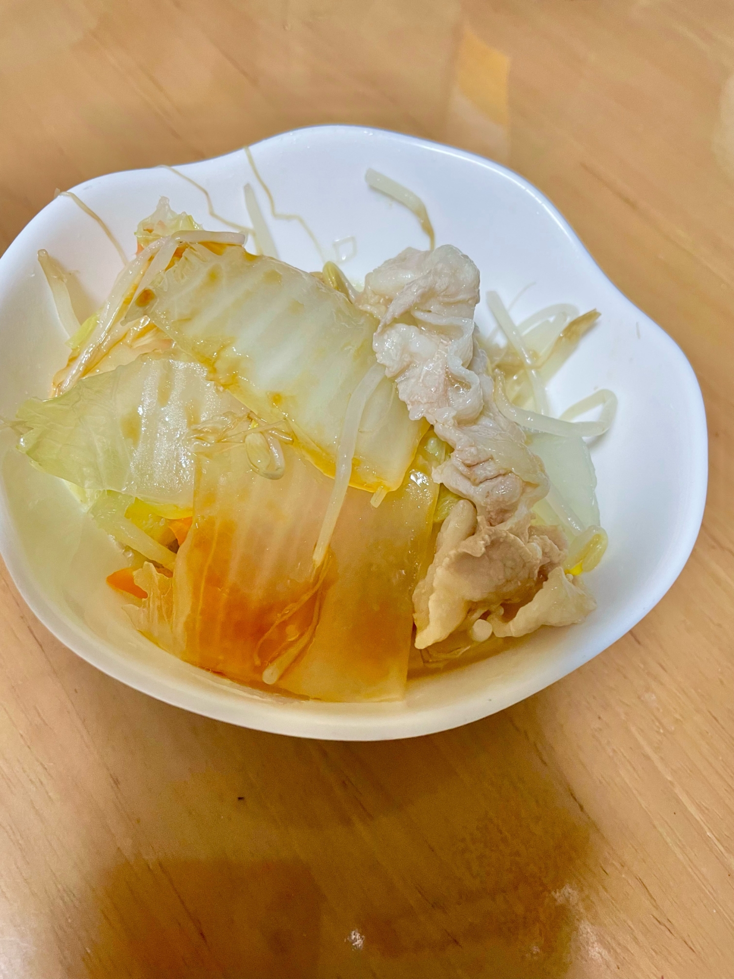 豚肉と野菜の蒸し煮