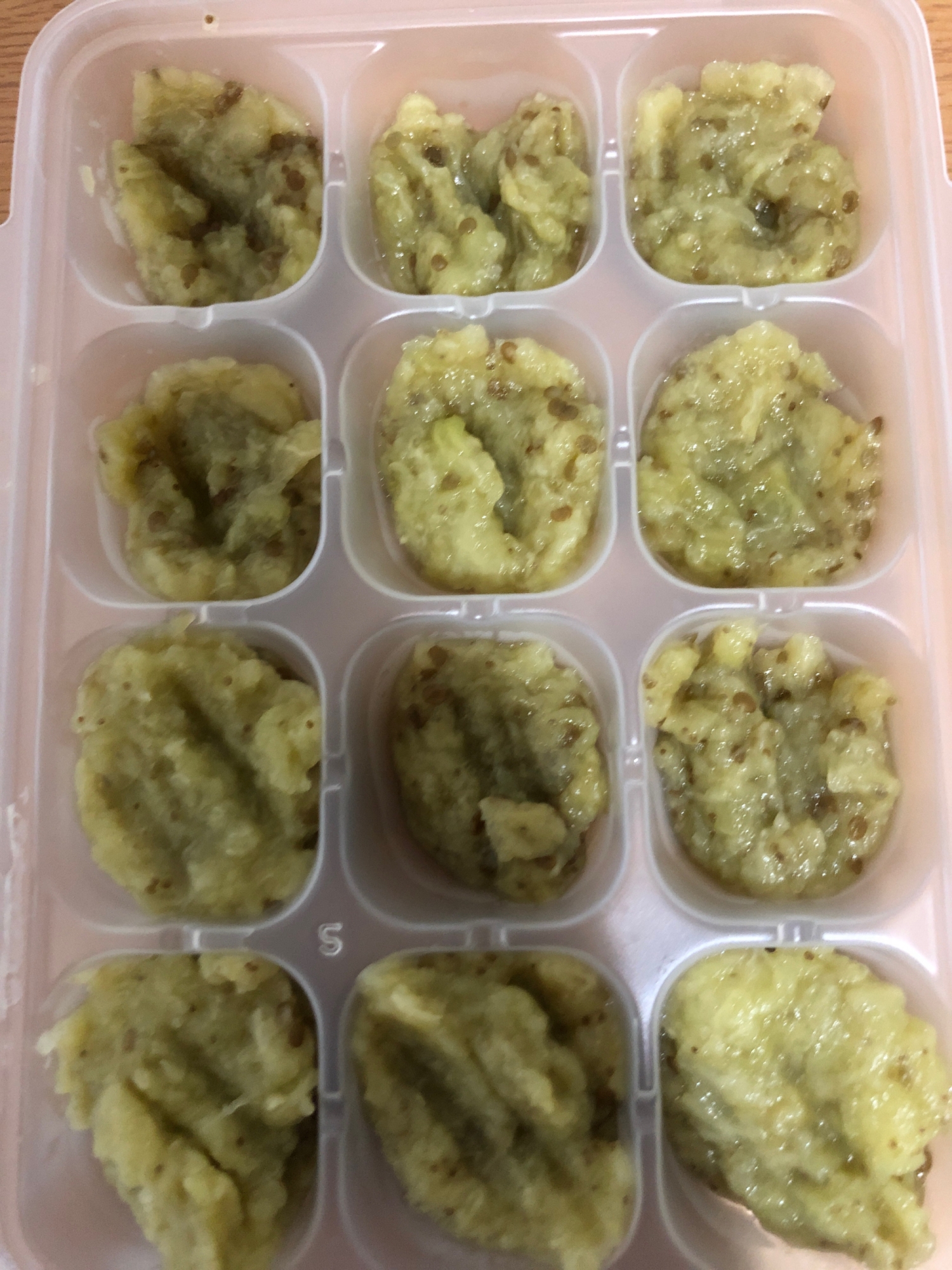 離乳食初期 なすのペースト