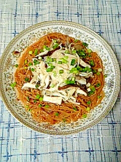 ヘルシー☆きのこビビン麺☆