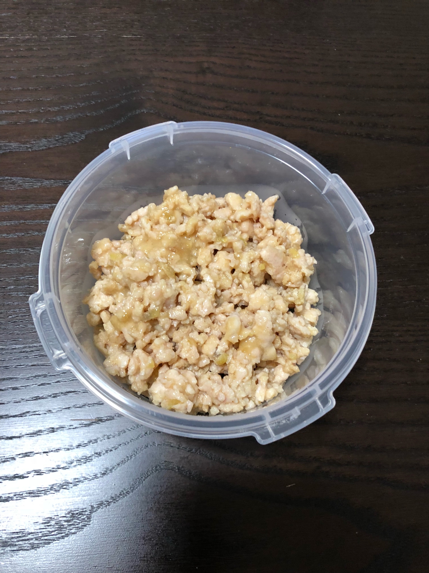 鶏ひき肉で！しょうが風味の肉味噌