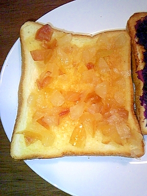 アップルパイのようなりんごジャムトースト