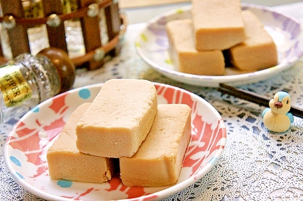 じゅわっとウマウマ♪冷やして食べる高野豆腐の含め煮