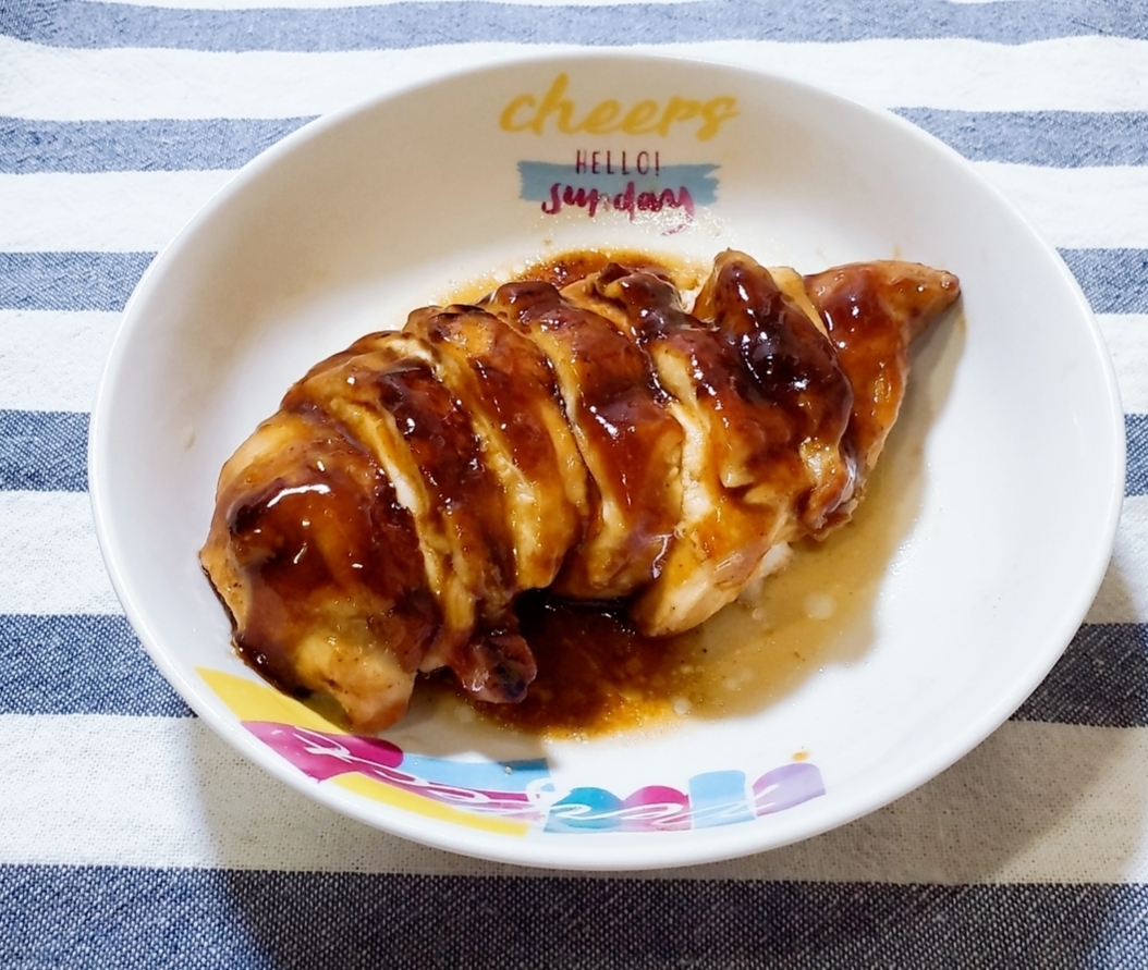 鶏むね肉で照り焼きチキン