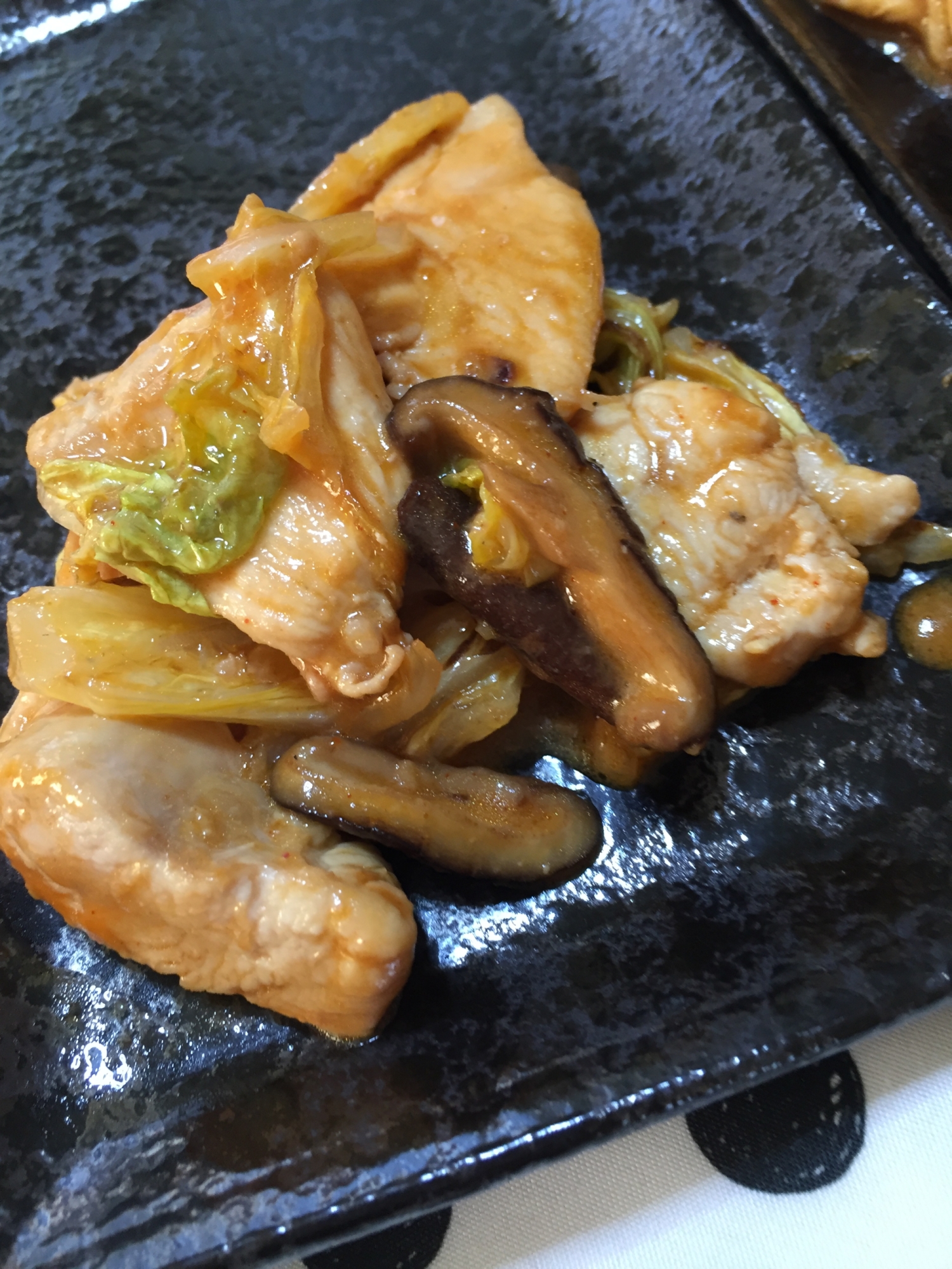 鶏胸肉のマヨコチュジャン炒め