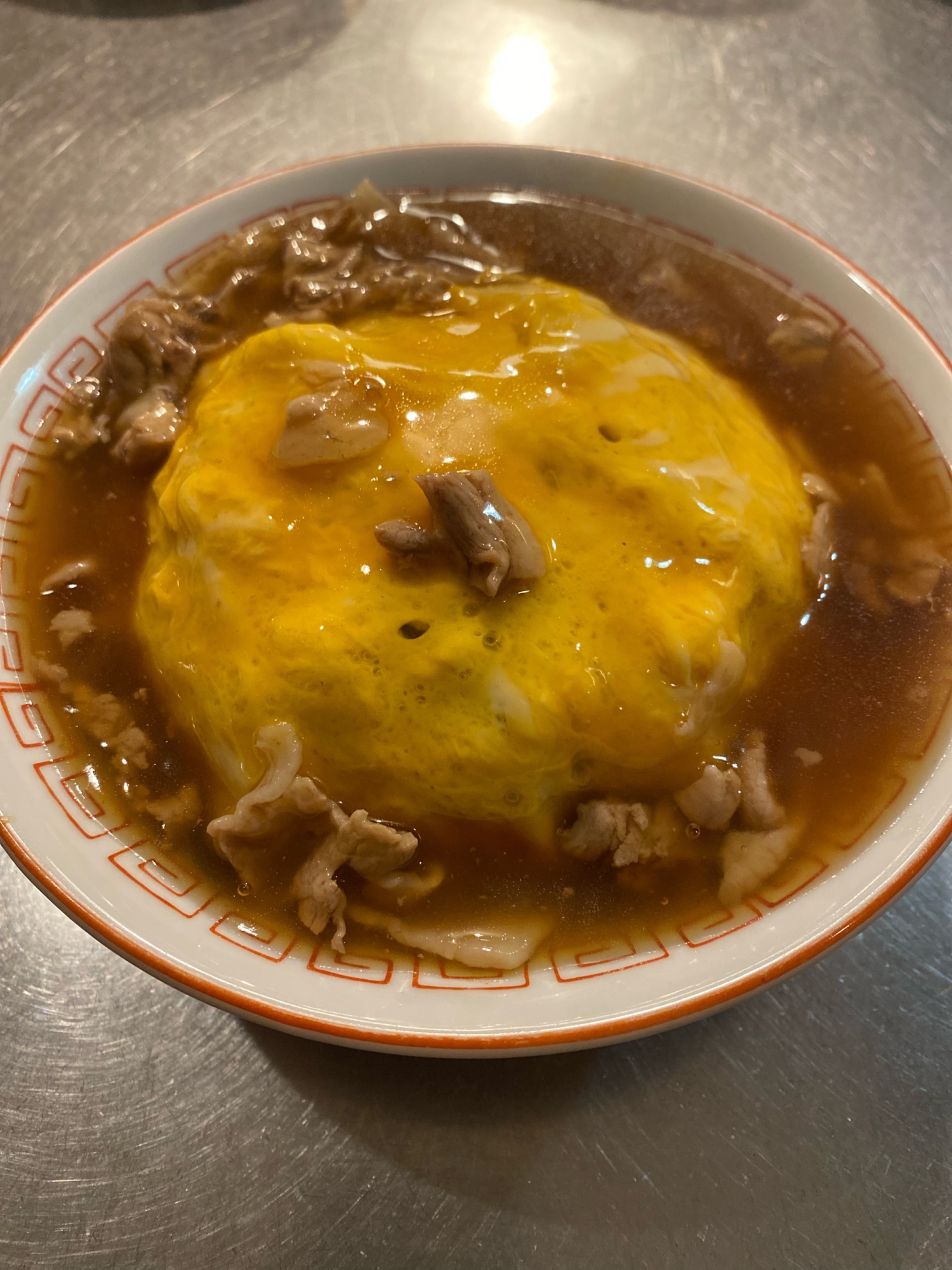 野菜たっぷり天津飯（東東亭）
