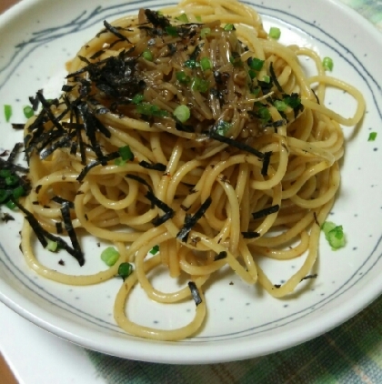 なめ茸のペペロンチーノ風！ガーリック醤油味