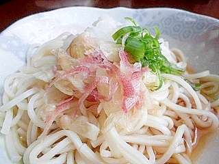 薬味おろしそうめん