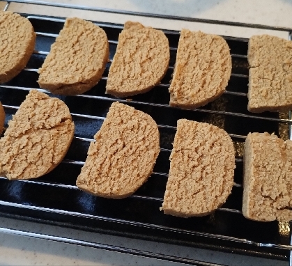 トースターで簡単♪米粉のきな粉クッキー