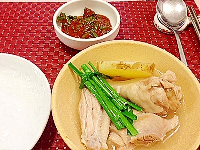 タッカンマリ(韓国風水炊き)