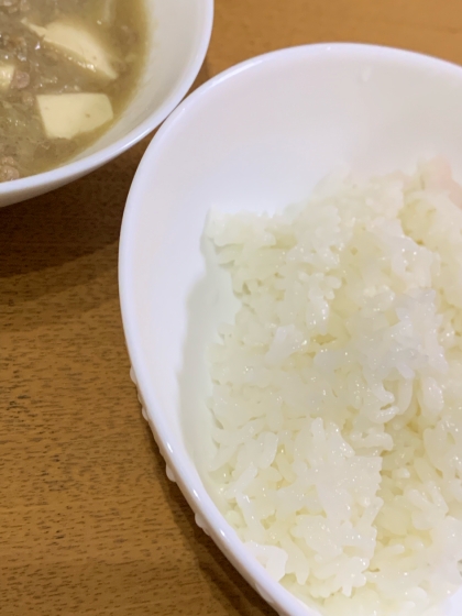 麻婆豆腐と一緒に食べました！美味しかったです(^○^)