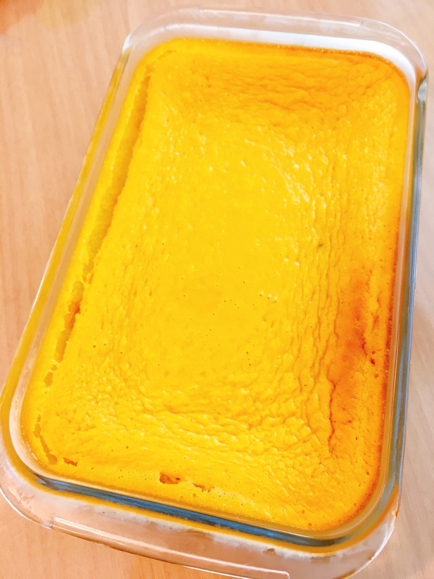 *幼児おやつ*かぼちゃ豆乳焼きプリン