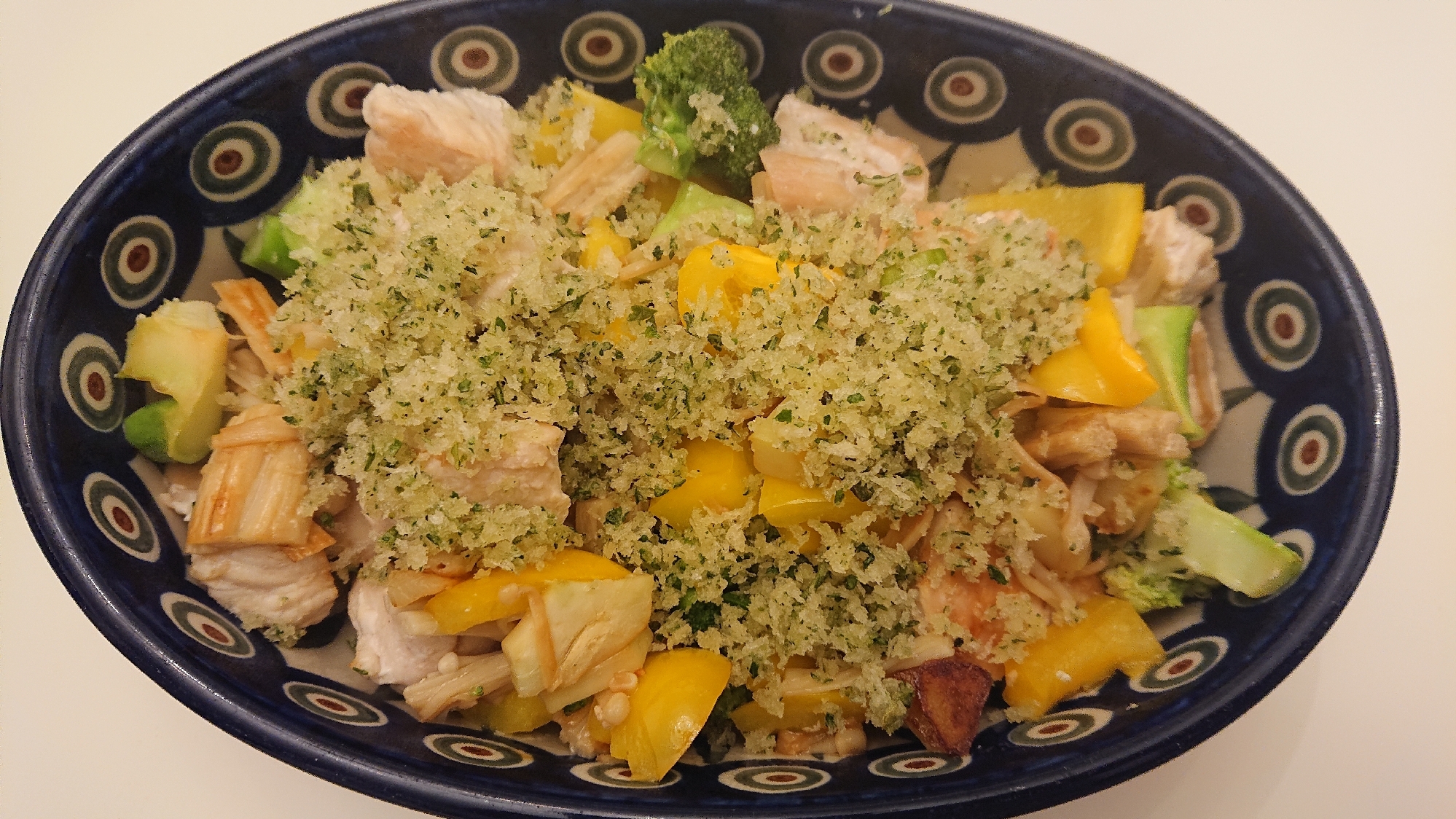 鶏胸肉と野菜の♥️香草オーブン焼き