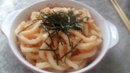 ＜定番シリーズ・レンジ調理＞ひんやり明太ゴマうどん