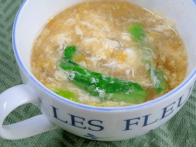 カニだしが旨い! 「冬瓜の中華スープ」